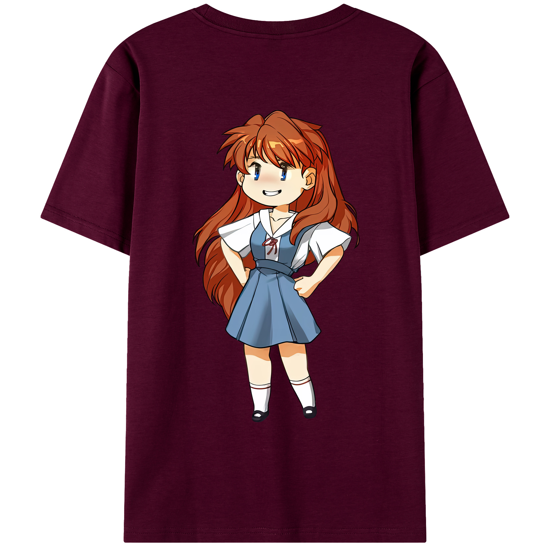 （画像用） EVA 新世紀エヴァンゲリオン レディース半袖Tシャツ(バックプリント)